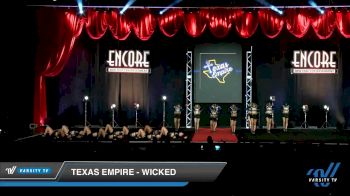 Texas Empire - Wicked [2019 Senior - D2 - Small 3 Day 2] 2019 Encore Championships Houston D1 D2