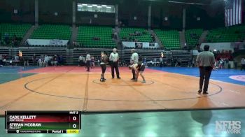 195 lbs Cons. Round 3 - Stefan McGraw, Pell City vs Cade Kellett, Fort Payne