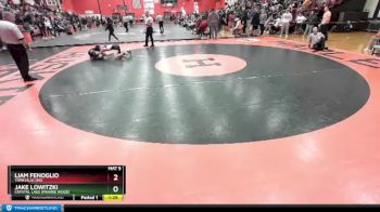 113 lbs Cons. Round 4 - Jake Lowitzki, Crystal Lake (PRAIRIE RIDGE) vs Liam Fenoglio, YORKVILLE (HS)