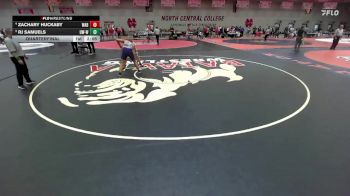 184 lbs Quarterfinal - Rj Samuels, Wisconsin-Whitewater vs Zachary Huckaby, Wabash
