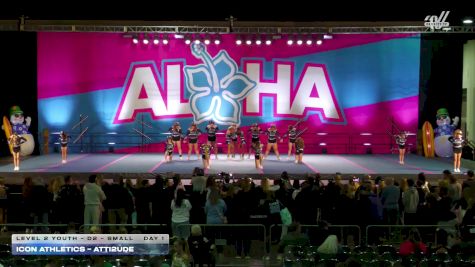 Icon Athletics - Atti2ude [2025 L2 Youth - D2 - Small Day 1] 2025 Aloha Gatlinburg Showdown