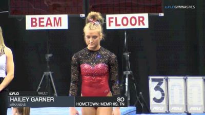 Hailey Garner - Vault, Arkansas - GymQuarters Invitational (NCAA)