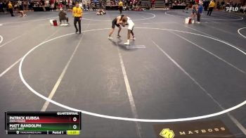152 Championship Bracket Quarterfinal - Patrick Kubisa, Eden Prairie vs Matt Randolph, Scott West