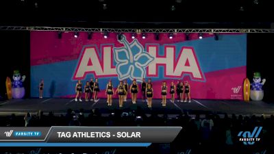 TAG Athletics - Solar [2022 L4.2 Senior - D2 Day 2] 2022 Aloha Gatlinburg Showdown