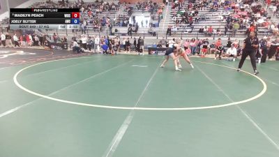 57 kg Cons. Quarters - Madilyn Peach, Wisconsin vs Joely Slyter, Argo Wrestling Club