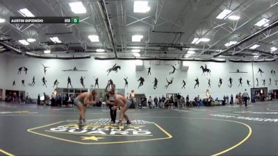 174 lbs Cons. Round 2 - Austin Dipzinski, Heidelberg vs Tristan Craddock, Heidelberg
