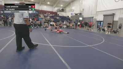 157 lbs Quarters - Ry Talbot, Empire Battle School vs Lane Spencer, Bozeman Wrestling Club