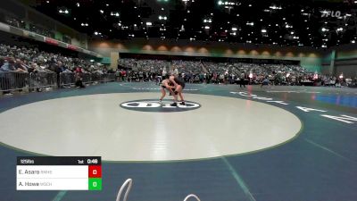 125 lbs Consi Of 16 #2 - Elyse Asaro, Rocky Mountain vs Amberly Howe, Wasatch