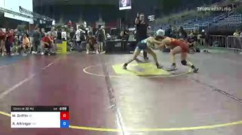 127 lbs Consi Of 32 #2 - Madelynn Griffin, Kansas vs Alley Altringer, Minnesota