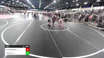 78 lbs Consolation - Colton Louderback, Dynamic vs Joshua Garcia, Savage House WC