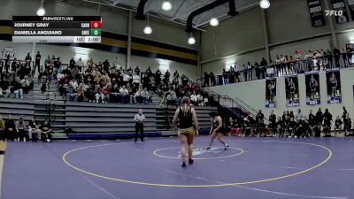 190 lbs Placement Matches (8 Team) - Journey Gray, Carrollton vs Daniella Anguiano, Greenbrier