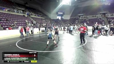 115 lbs Cons. Round 1 - Logan Hunstein-Fowells, Grandview Wolves Wrestling Club vs Warren Vogele, Bear Cave Wrestling Club