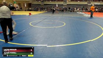 105 lbs Finals (8 Team) - Oliver Powell, K-M vs Jacob Drexler, Foley