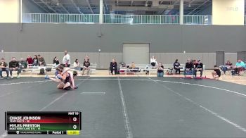 140 lbs Round 1 (10 Team) - Chase Johnson, Team Shutt vs Myles Preston, Noke Wrestling RTC