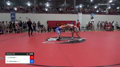 92 kg Round Of 16 - Jackson Punzel, Illinois vs Seth Shumate, Ohio Regional Training Center