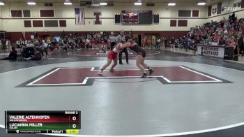 JV-19 lbs Round 2 - Valerie Altenhofen, Williamsburg vs Lucianna Miller, Solon