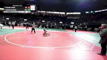 110 lbs 5th Place Match - Lucas Allison, WTW3 vs Davide Keirn, PROA