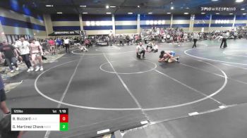 120 lbs Round Of 128 - Brandon Buzzard, La Serna HS vs Giovanni Martinez Chavez, Aces Wr Ac