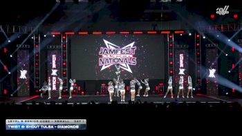 Twist & Shout - Tulsa - Diamonds [2026 L6 Senior Coed - XSmall DAY 1] 2026 JAMfest Cheer Super Nationals