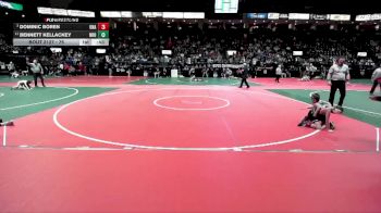 75 lbs 3rd Place Match - Dominic Boren, Unattached vs Bennett Kellackey, NROA