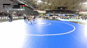 Girls 4A 140 lbs Champ. Round 1 - Mio Ferreira, Richland (Girls) vs Brielle Qualls, Tahoma (Girls)