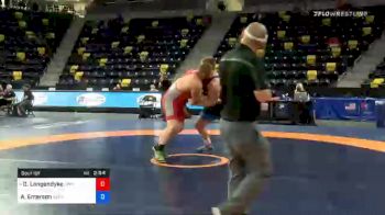 130 kg Consolation - Donny Longendyke, Unattached vs Austin Emerson, Nebraska Wrestling Training Center