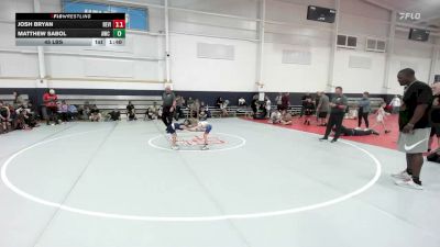 62 lbs Round Robin 6 - Nolan Hawes, EP Rattlers - YTH vs Myles Cross, AWC Baby Faced Assassins - YTH