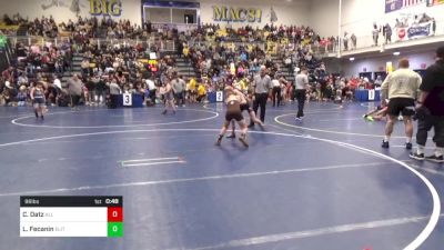 96 lbs Round Of 32 - Carter Datz, All American WC vs Liam Fecanin, Elite