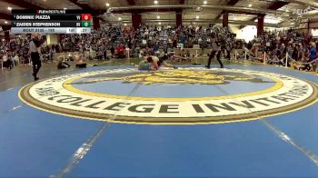 190 lbs Cons. Semi - Zaiden Stephenson, North Valley vs Dominic Piazza, Virgin Valley