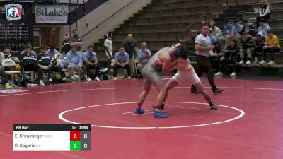 125 lbs Rr Rnd 1 - Ethan Grimminger, Duke vs Robbie Sagaris, LIU