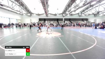 154-H lbs Round Of 16 - Adrien Laboy, Middle Township Panthers vs Greyson Catlow-Sidler, William Penn Charter