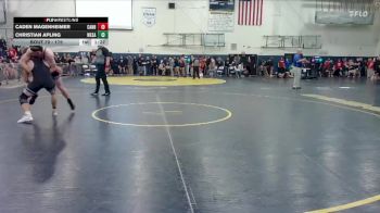 175 lbs Champ. Round 1 - Christian Apling, West Salem vs Caden Magenheimer, Canby