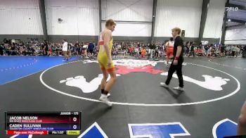 175 lbs Champ. Round 1 - Jacob Nelson, Big River Wrestling Club vs Caden Sullivan, Thurston County Wrestling Club