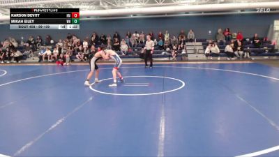 99-109 lbs Quarterfinal - Karson Devitt, Kearney Matcats vs Mikah Eiley, Wilcox Hildreth
