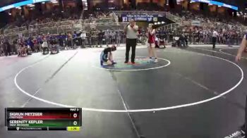 105 lbs Champ. Round 1 - SIGRUN METZGER, Crestview vs Serenity Kepler, West Broward