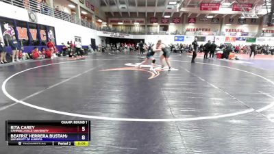 207 lbs Champ. Round 2 - Kara Pope, Baker University vs Bella Porcelli, Grand View