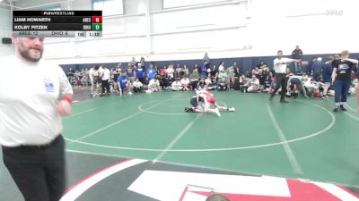 75 lbs Quarterfinal - Chase Warm, Rebellion-MS vs Travis Secrist, Heart Of A Lion