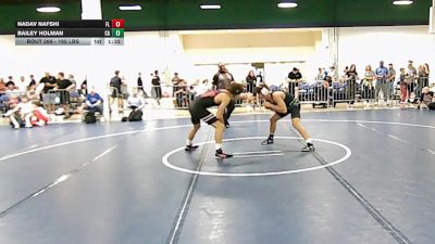 165 lbs Round Of 32 - Nadav Nafshi, FL vs Bailey Holman, CA
