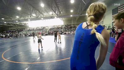 70 lbs Cons. Semi - Sawyer Shelton, Evanston Elite Wrestling vs Isabella Moody, Sanderson Wrestling Academy