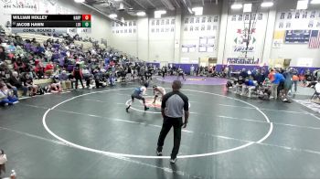 120 lbs Cons. Round 2 - Jacob Hawn, Lebanon vs William Holley, Harpeth