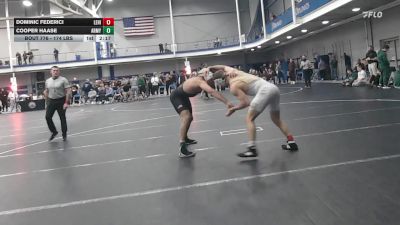 174 lbs Consi Of 4 - Dominic Federici, Lehigh vs Cooper Haase, Army-West Point