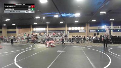 165 lbs Round Of 32 - Jance Novak, Cashmere WC vs Liam Eller, Charger WC