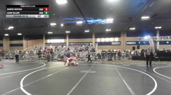 165 lbs Round Of 32 - Jance Novak, Cashmere WC vs Liam Eller, Charger WC
