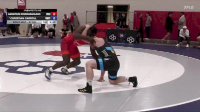 97 kg Semis - Garavous Kouekabakilaho, Viking Wrestling Club (IA) vs Christian Carroll, Wyoming Wrestling Reg Training Ctr