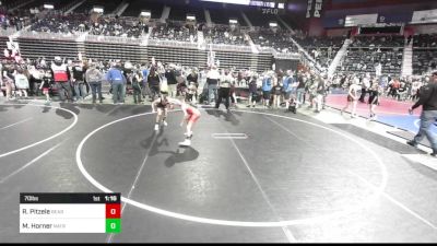 70 lbs Round Of 16 - Ryan Pitzele, Bear Cave WC vs Maddox Horner, Natrona Colts