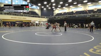 157 lbs 5th Place Match - Vicente Tizoc, Victor Valley College vs Noah Zuniga, Cerritos College
