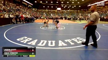 6A - 106 lbs Cons. Round 3 - Drew Streeter, Lawrence-Free State vs Jaxson Scott, Olathe North