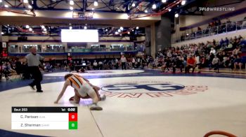 113 lbs Consi Of 4 - James Garcia, Wilson vs Elijah Hewitt, Northeastern