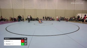 84 lbs Rr Rnd 3 - Ethan Gomez, Mojo Grappling Academy 12U vs Liam Newton, Team Tulsa NDT