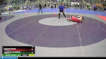 134 lbs Placement (4 Team) - Andrew Calderon, Riverside vs Mason Fisher, Coquille